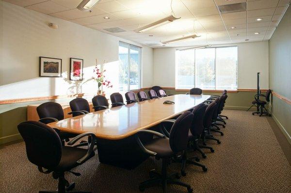 Board Room seats 20