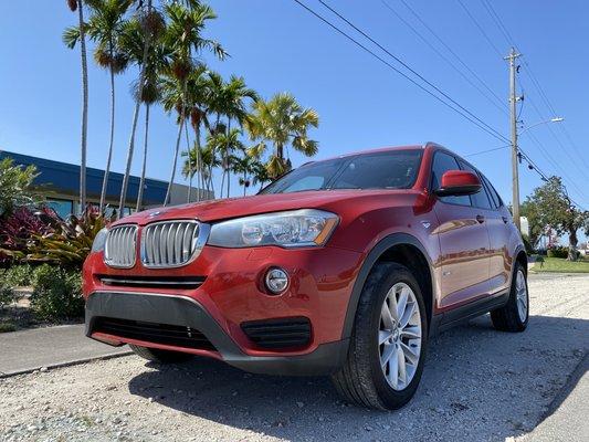 Just in! This gorgeous 2016 BMW X3!