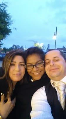 "Selfie" with Dennis Matthews formally known as Vanity and my Friend Deborah.