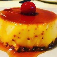 home made caramel flan