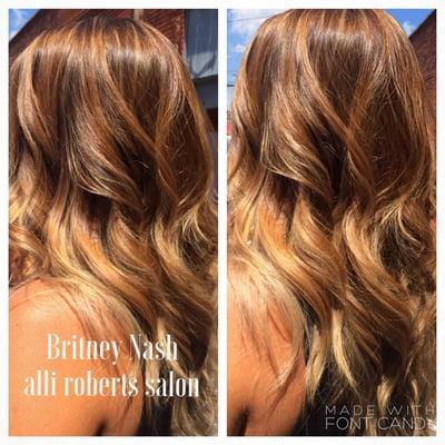 Balayage & Babylights
 
 Britney Nash 
 Colorist | Hair & Makeup Artist
 
 For bookings: 770.776.9855