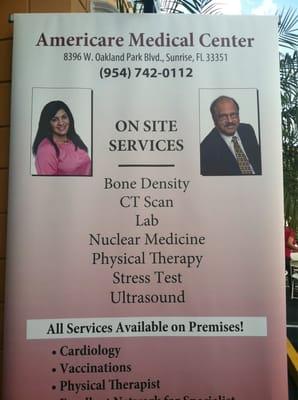 Drs Mohan and Meenu Gupta run this full service center!