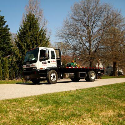 Rental Works offers delivery and pick-up for all its customers.