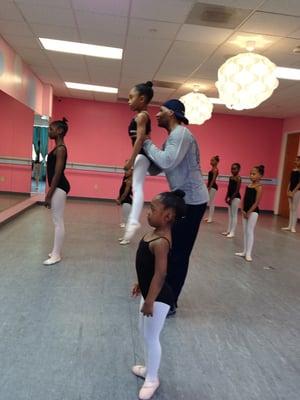 The Best of the Best Ballet Technique training with  Mr. Troy Brown.