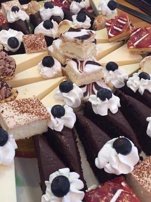 Delicious dessert platters