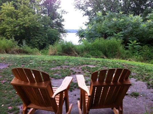 View from orchid cabin