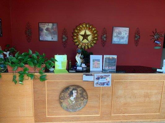 Check our front desk for events, schedules, massage brochure and all our happenings.