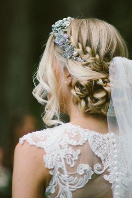 Wedding hair by Lindsey