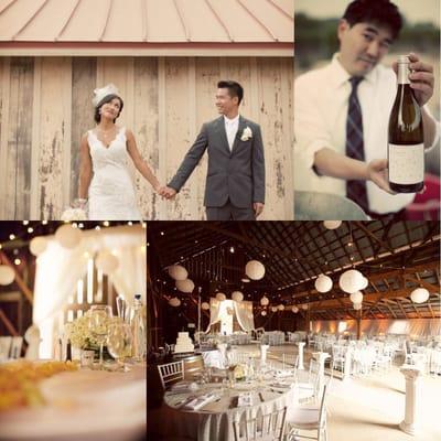 Rustic Barn Wedding on a Vinyard