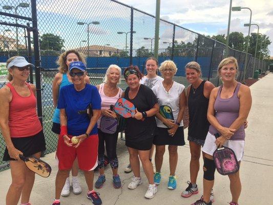 Thursday Night is 'Ladies Pickleball Night' beginning at 6:00 pm. Give us a call and join in on the fun!