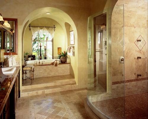 Imagine the possibilities with beautiful porcelain tile.