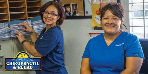 Nadia & Juana are ready to help you with Chiropractic & Massage Services