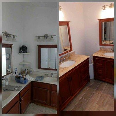 Master Bathroom : 1996/2017