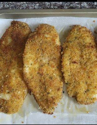 Pan crusted grouper