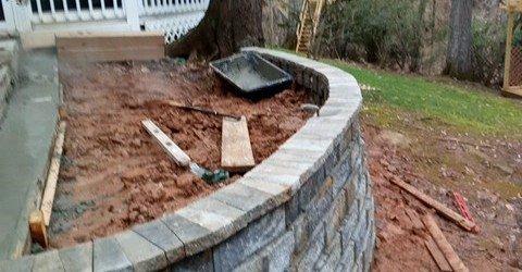 Retaining walls to any specifications.