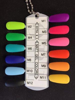 New Matt Gel colors  So beautiful!!! I want to try all of them