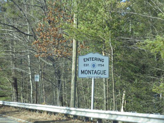 Entering Montague at the Sunderland line