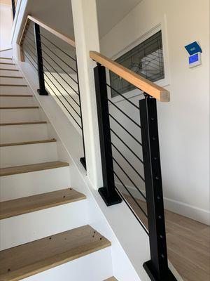 Custome interior railing systems