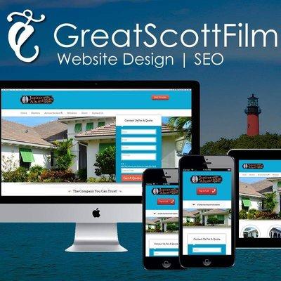 Great Scott Film Website Design