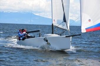 Team 'WTF' on their Melges 24 with Ullman Sails