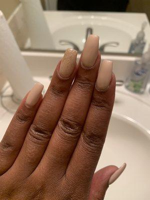 Nude and Gold set