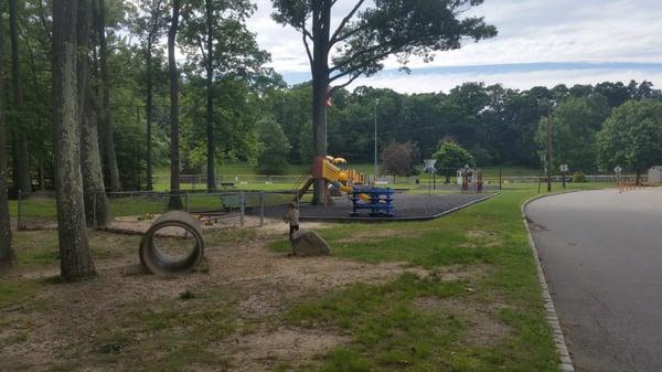 Giant Tube, GATED SANDBOX!, and Playground