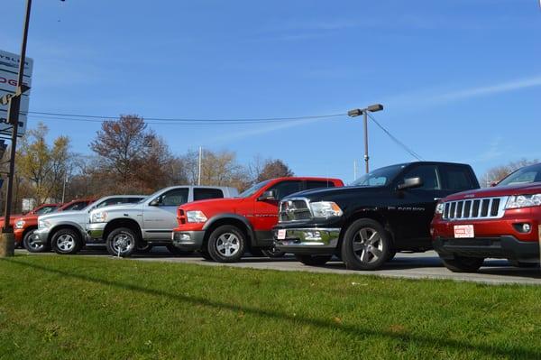 We have a variety of new and used Dodge Ram trucks to choose from. We're conveniently located between Harrisburg and Lancaster.