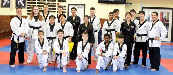 Black Belt Ceremony, March 2018