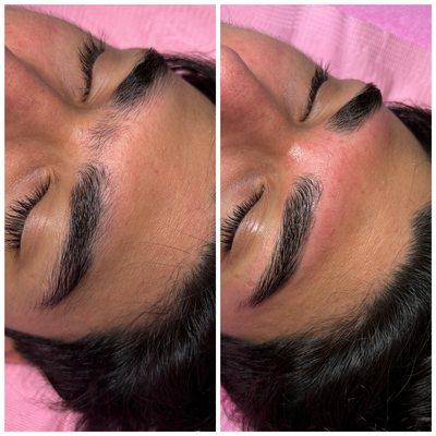 Men's brow wax