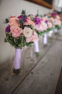 Bridesmaids bouquets