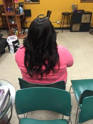 Nice lady with closure.