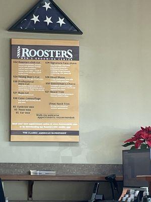 Roosters Men's Grooming Center