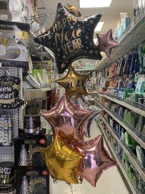 Happy new year 2021 bouquet balloon