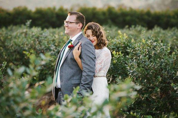 Rachel created the exact vintage wedding look I wanted! Photo by Marianne Wilson Photography.