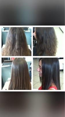 Brazilian blowout treatment