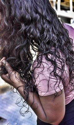 Simple Beauty Virgin Indian Curly Hair