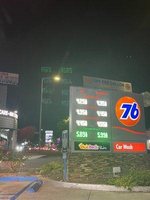 76 Gas Station