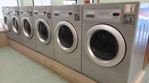 Newly install brand new 22lb front load washers.