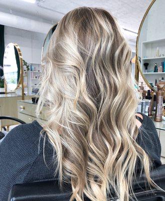 Full head balayage