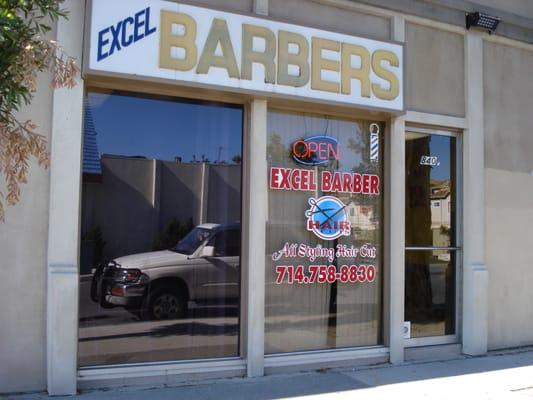 Front of the Barber Shop