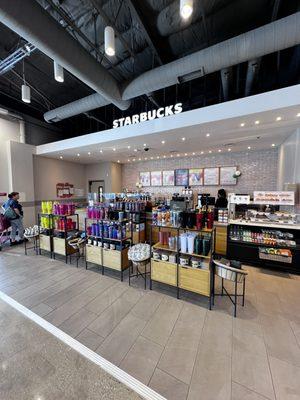 The Starbucks that's located inside target