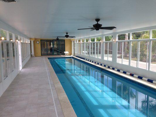 Interior Pool Enclosure