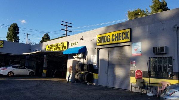 Confidence Auto does smog checks too