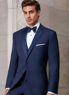 Ike Behar Sebastian Navy Tuxedo