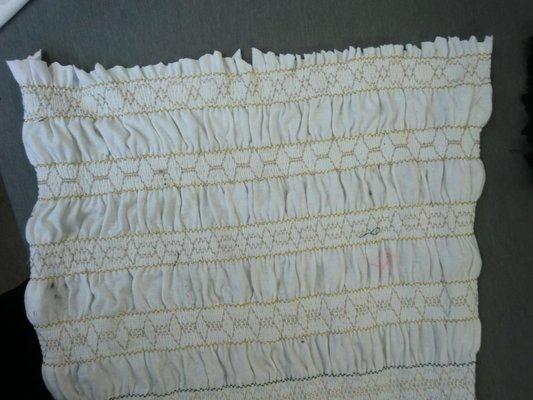 Smocking or Elastic Shirring