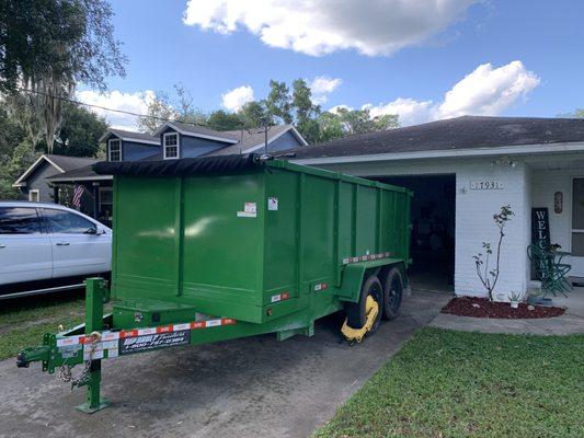 15 Yard Dumpster in Leesburg