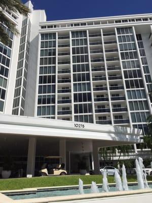 Harbour House (the residences portion of the Ritz Carlton). Bal Harbour, FL on the ocean.