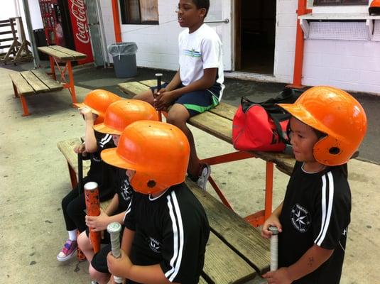 Batting cages @ summer camp