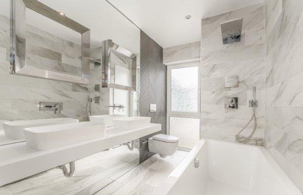 Stylish modern bathrooms