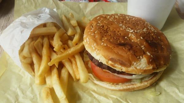 Cheeseburger with Fries